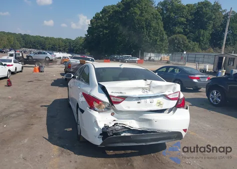 2014 Hyundai Sonata Gls из США, поврежденный, VIN 5NPEB4AC9EH903659